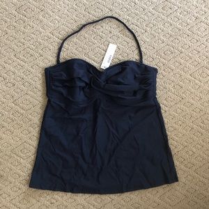 J.Crew Twist Front Tankini Top
